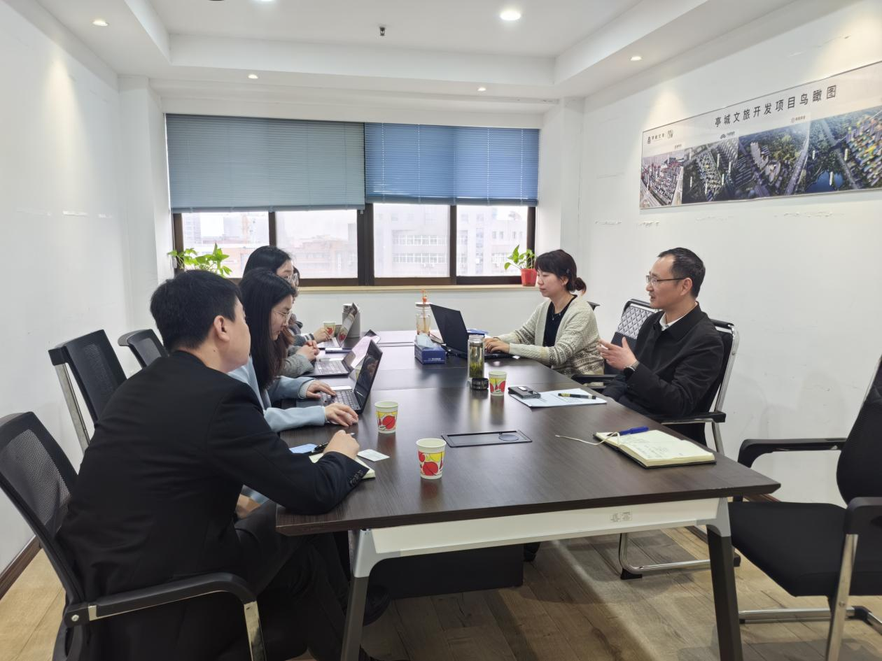 中诚信评级公司对文旅集团开展主体评级现场访谈